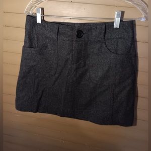Wool skirt